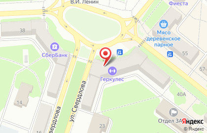 Межениновская птицефабрика в Томске на карте