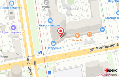 Компания IT технология на Московской улице на карте
