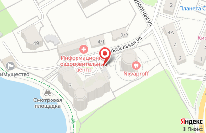 Проспект Недвижимость на Корабельной улице на карте