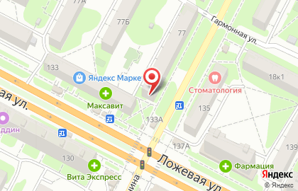 Парикмахерская та Самая в Пролетарском районе на карте
