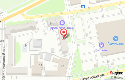 Компания ТМК на Комсомольской на карте