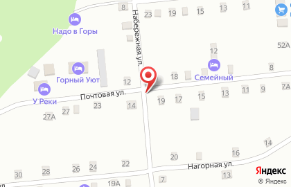 Туристическая компания Рафтинг-Гид на Почтовой улице на карте