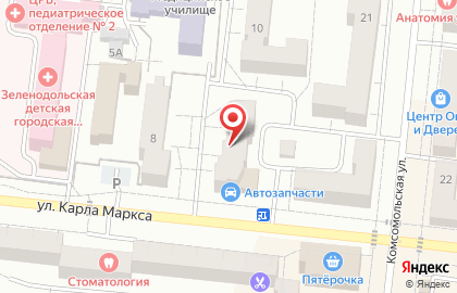 Аптека, ИП Павлова М.Ю. на карте
