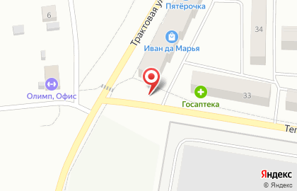 Киоск по продаже питьевой воды Серебряные ключи на Тепличной улице на карте