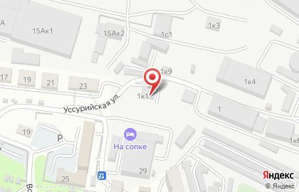 Торгово-производственная компания Вест в Первореченском районе на карте