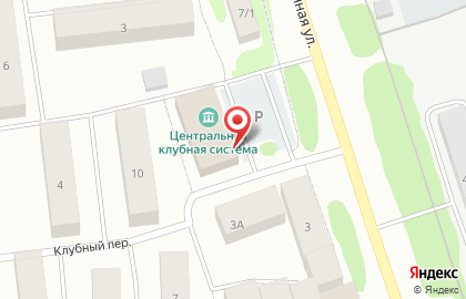 Клуб п. Дальний на карте