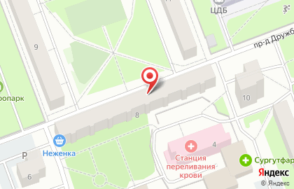 Продовольственный магазин Дядо на карте