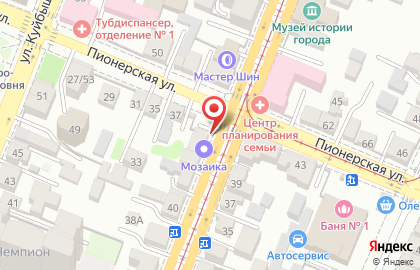 Магазин автотоваров в Самарском районе на карте