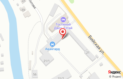 Пункт приема макулатуры АлтайВторПлюс на карте