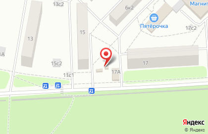 Магазин молочной продукции на улице Головачёва на карте