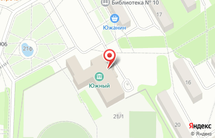 Дворец культуры Южный на карте