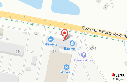 Торгово-производственная компания Аскона на Сельской Богородской улице на карте