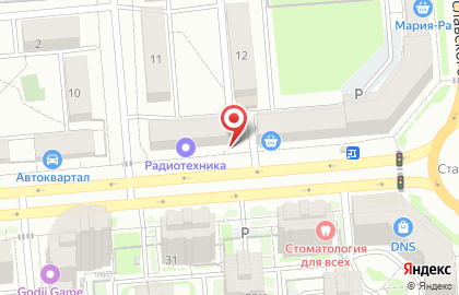 Магазин Мясной городок на площади Карла Маркса на карте