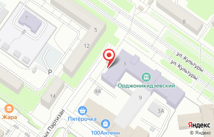 Екатеринбургская академия современного искусства в Орджоникидзевском районе на карте