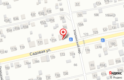 Автомойка Акватория на Садовой улице на карте
