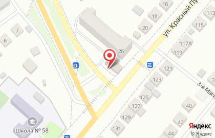Магазин автозапчастей AutoPolka.ru на улице Красный путь на карте