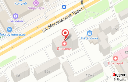 Строительная компания Партнеры на Московском тракте на карте