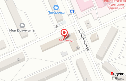 Коммерческий банк Геобанк на Больничной улице на карте