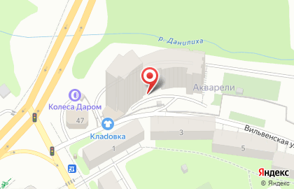 Салон красоты на Вильвенской на карте