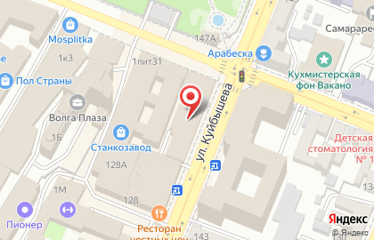 Кафе-бар Парус на Красноармейской улице на карте