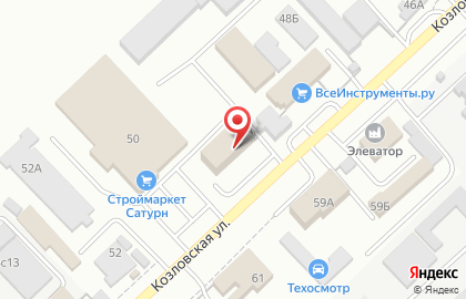 Витатерм на Козловской улице на карте