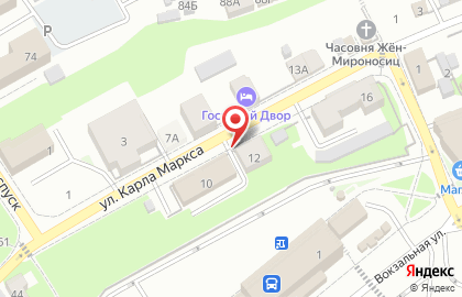 Отдел военного комиссариата Владимирской области по Октябрьскому и Фрунзенскому районам на карте