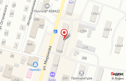 Микрокредитная компания Деньги рядом на улице Миронова на карте