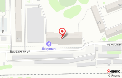 Компания по производству матрасов и аксессуаров Свисхоум на Берёзовой улице на карте