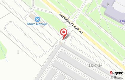Шиномонтажная мастерская на Караваевской, 7 на карте