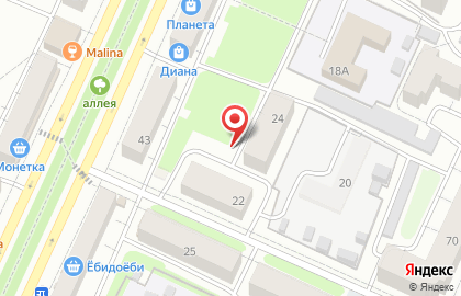 Мир на Заводской на карте