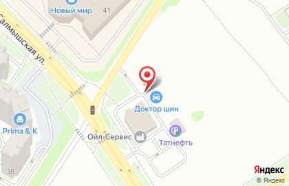 Шиномонтажная мастерская Dr.Shin в Дзержинском районе на карте