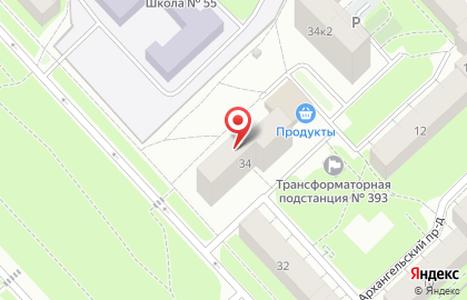Добрый, ИП Смирнов С.В. на улице Громова на карте