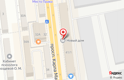 Центр сантехники Аква-Мастер на улице Карла Маркса на карте