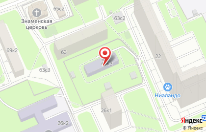 Детский сад №844 на карте