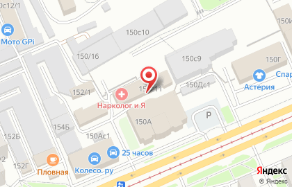 Школа танцев Pole dance studio Instinct в Кировском районе на карте