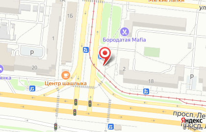 Киоск по продаже печатной продукции Вечерний Челябинск на улице Горького, 4 киоск на карте
