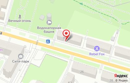 Первая Оптика на карте