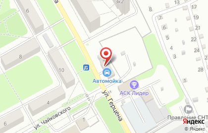 Шиномонтажная мастерская в Центральном районе на карте