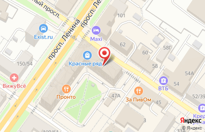 Простор в Подольске на карте