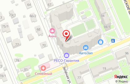 Компания по продаже гелиевых шаров на карте
