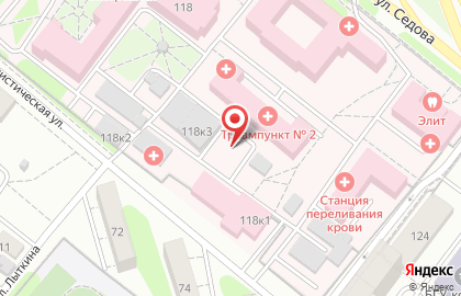 Иркутский городской ревматологический центр на карте