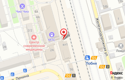 Мясной магазин на ул. Маяковского, вл4а ст1 на карте