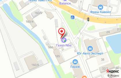 ГазON на Бородинской улице на карте