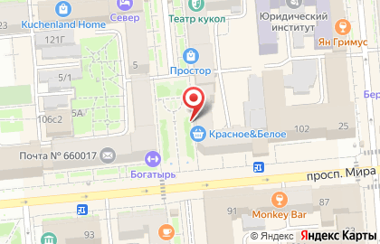 Тайский SPA-салон Империя Тай на проспекте Мира на карте