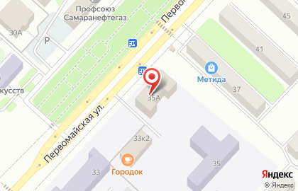 Отрадненский нефтяной техникум на Первомайской улице на карте