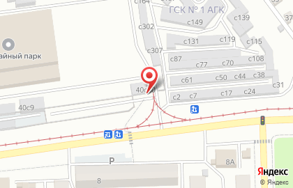 Ачинский городской электрический транспорт на карте