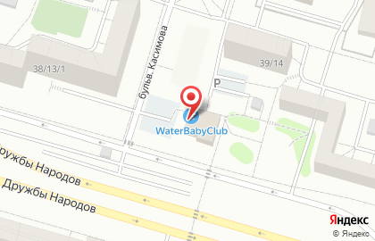Детский бассейн WaterBabyClub на карте
