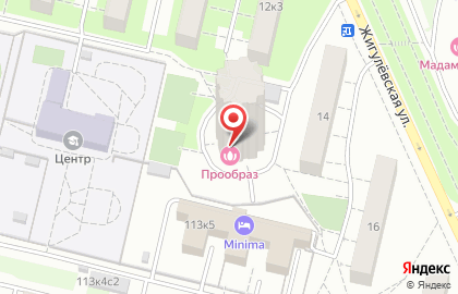 Салон ПроОбраз в Кузьминках на карте