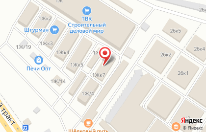 Компания по продаже профнастила на Свердловском тракте на карте