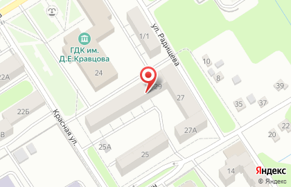 Продуктовый магазин в Брянске на карте